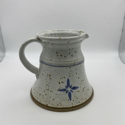 Vintage Stoneware pitcher Alice Buchy and Roger Boureau Signed