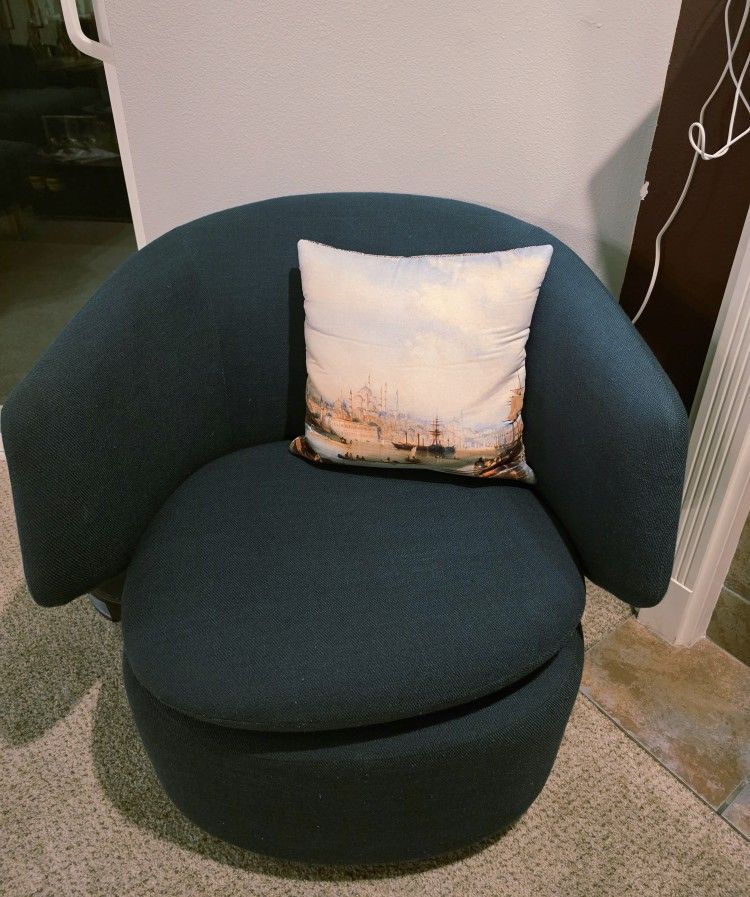 West Elm Swivel Chair