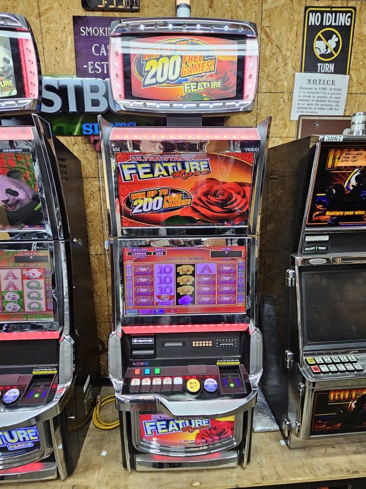 ARUZE SLOT MACHINE (ROSE)