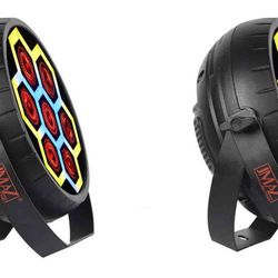 JMAZ  Radiant Par TRON7 RGBAW+UV LED Effect Wash Light DJ Package - 2 Pack