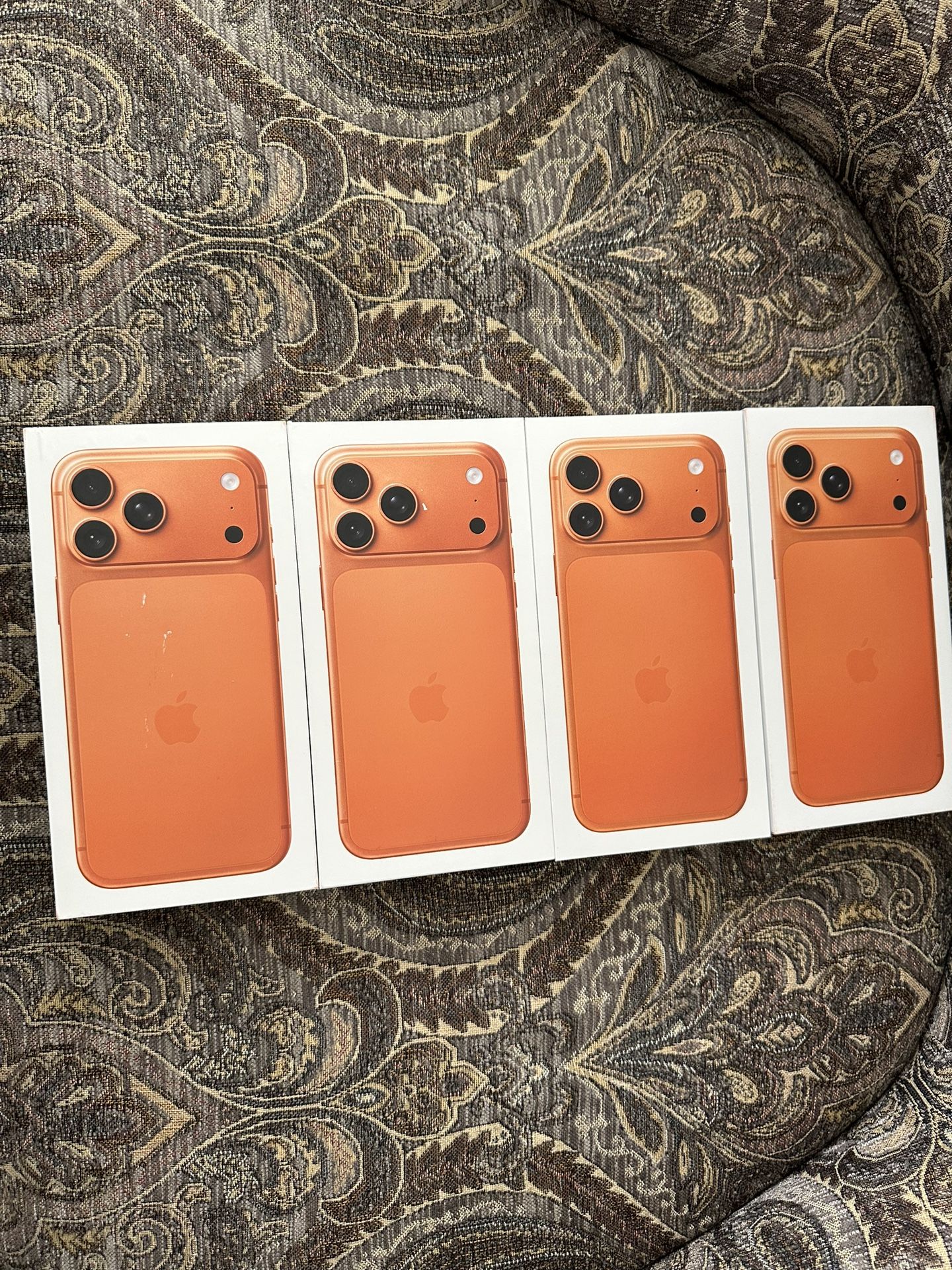 Apple iPhone 17 Pro Orange Unlocked Brand New Sealed With Receipt