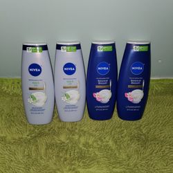 4 Nivea Bodywash 20oz 