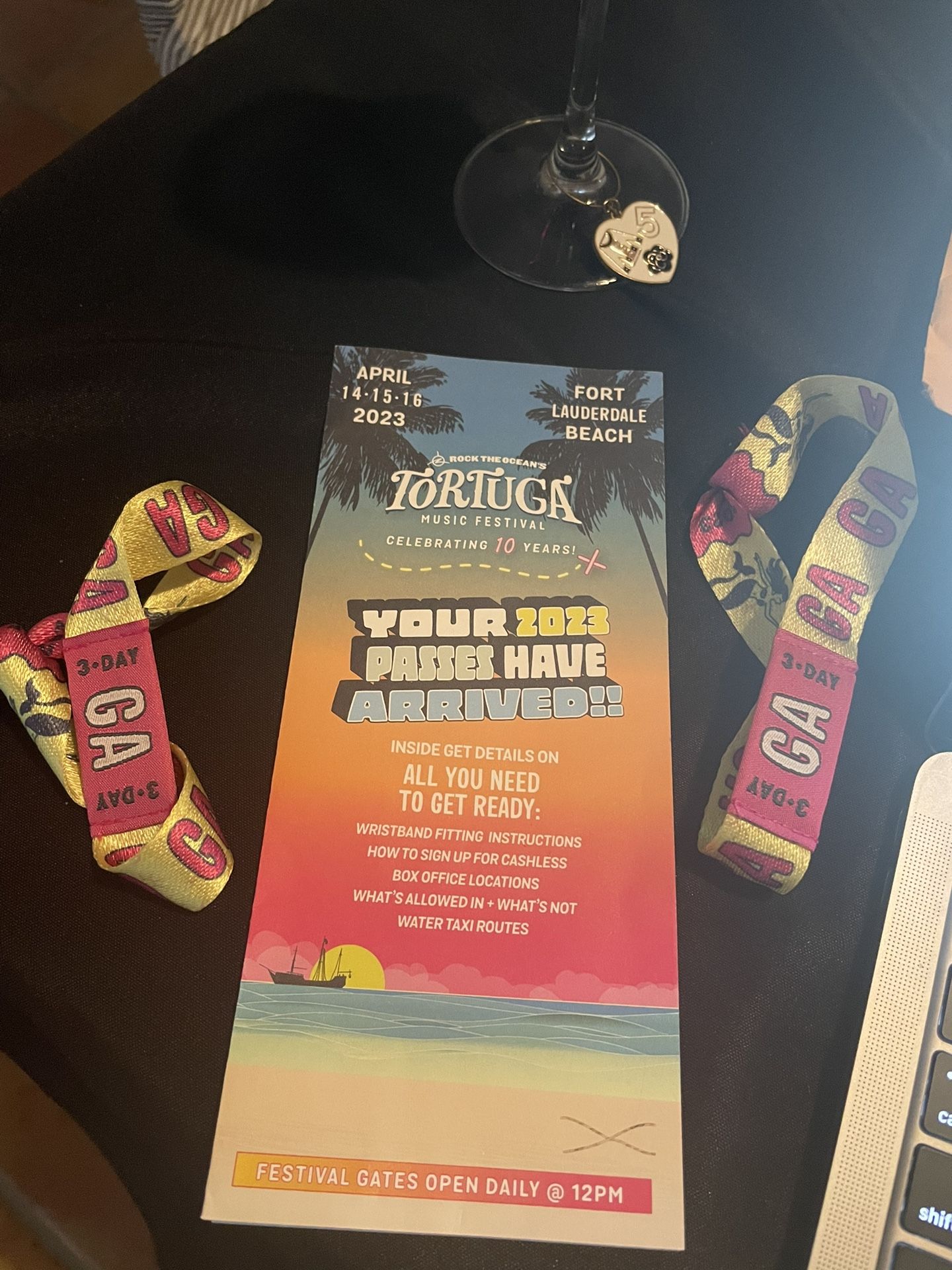 Two GA 3 Day Tortuga Tickets