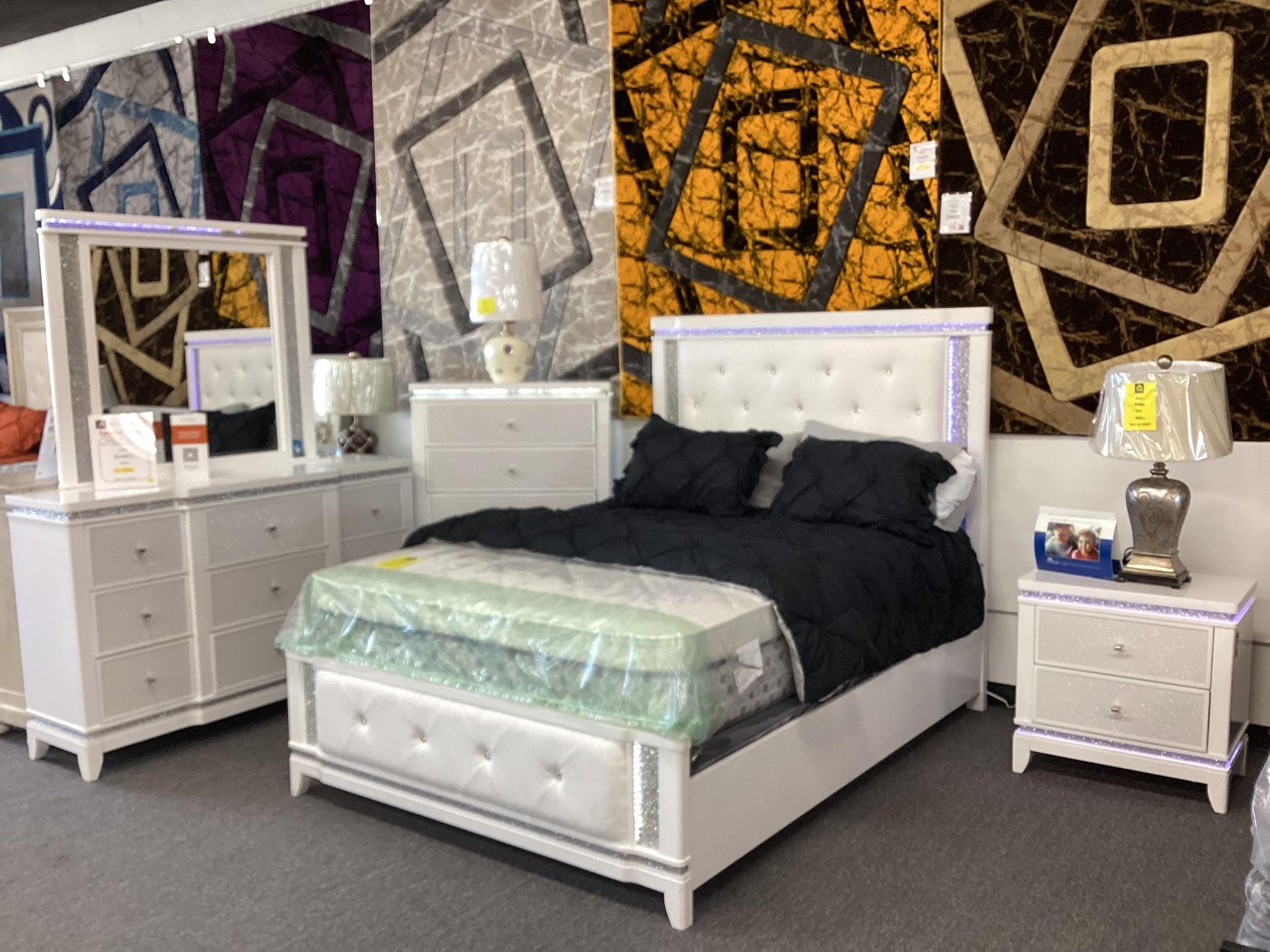 Queen Size Bed Frame Set $1,799