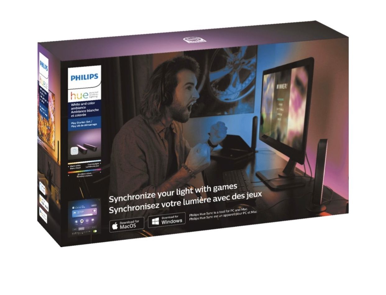 Philips Hue Play Starter Kit Black