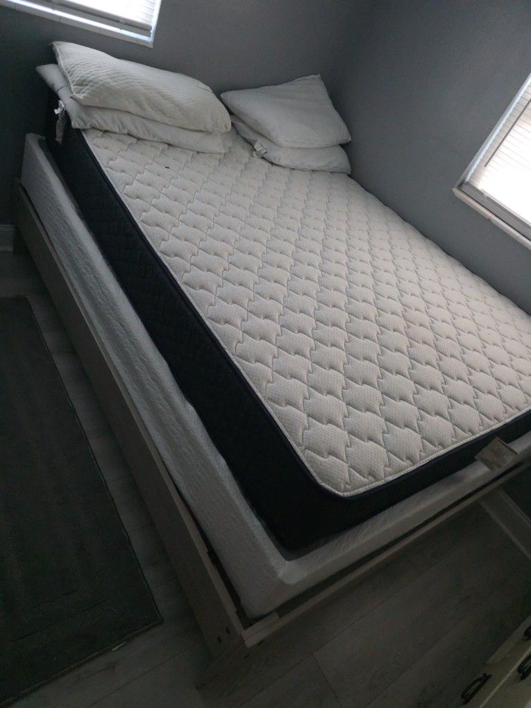 Bed And Box Spring