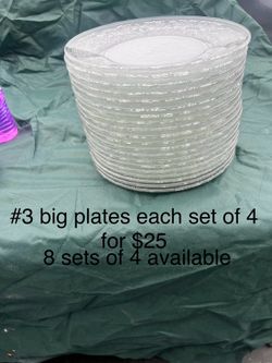Princess House Plates