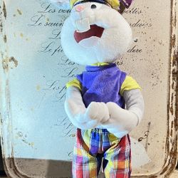 Looney Tunes Bugs Bunny Golfing Plush Stuffed Rabbit Animal 23”