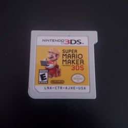 Super Mario Maker 3ds Nintendo 3ds Video Game