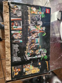 LEGO Indiana Jones Temple of The Golden Idol 77015 Building Project for Adults, Iconic Raiders of The Lost Ark Movie Scene, Includes 4 Minifigures: In