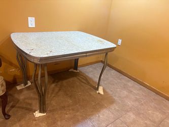 Metal Retro Kitchen Table