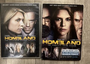 Homeland: the Complete Second & Third Season DVDs Showtime TV 2nd & 3rd Series