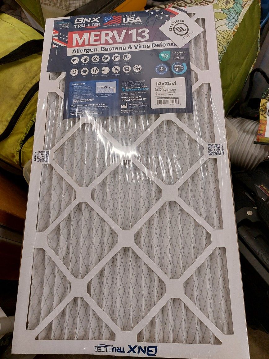 MERV 13 AIR FILTERS