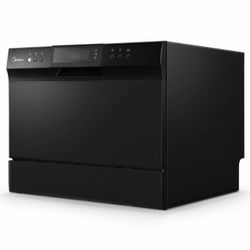 Midea Countertop Dishwasher Black