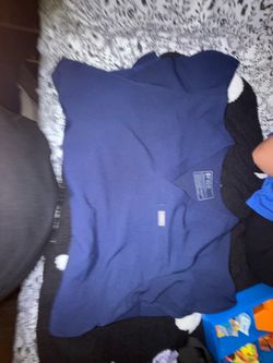 FIGS Navy Blue Scrub Top