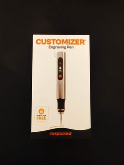 Customizer™ Special Edition Engraving Kit – DIY Starter Set with Engraving Pen, Bits & Materials – Create Personalized Keychains, Magnets & Metal Art 