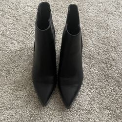 Michael Shannon Black Ankle Boots 