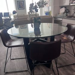 Beautiful Glass Dining Table