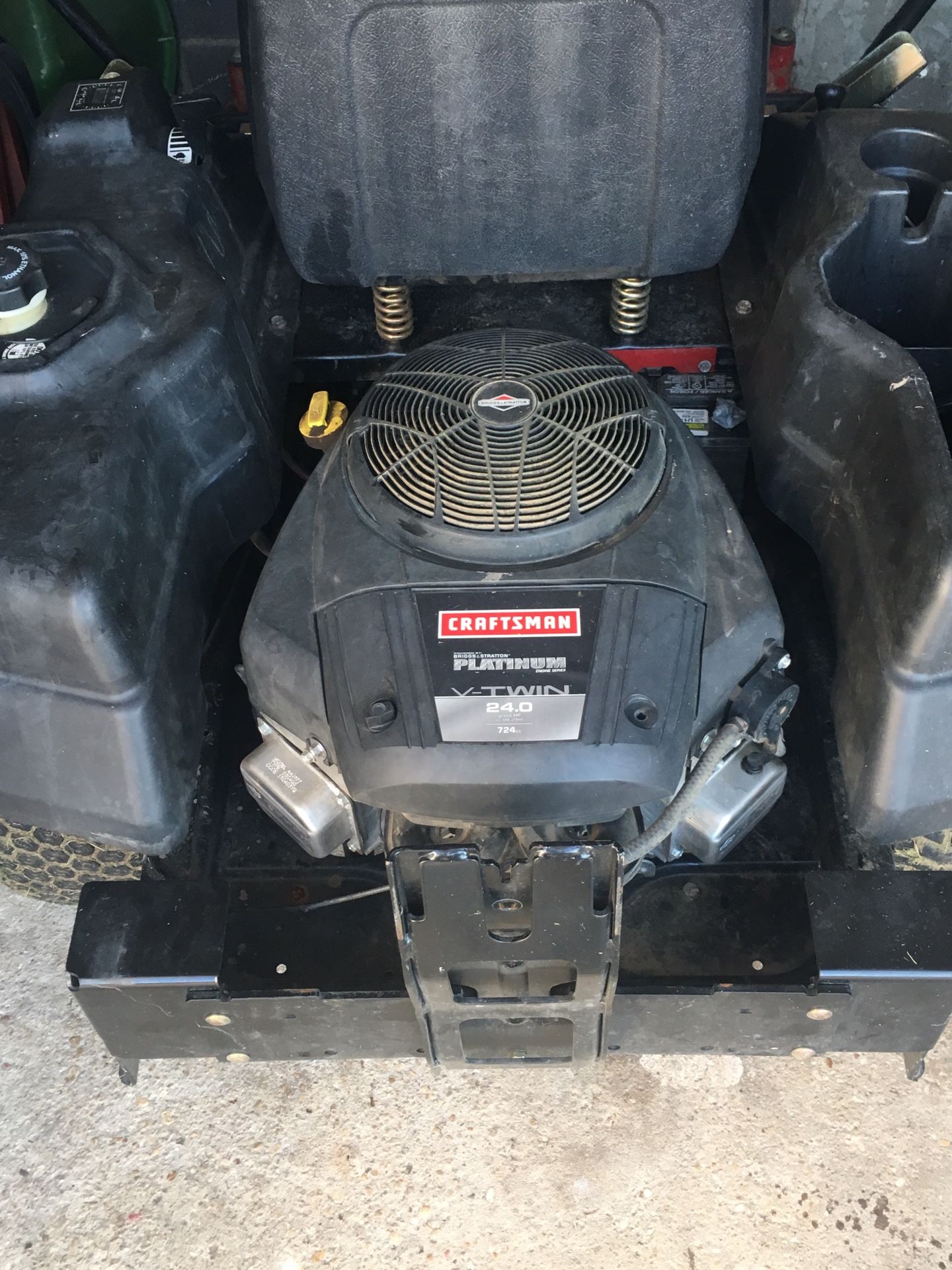 Craftsman 42 riding mower.