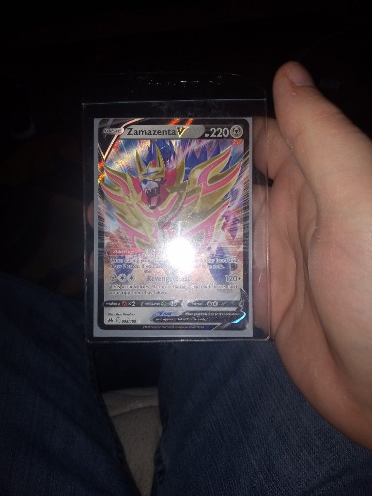 Pokemon Card Zamazenta V