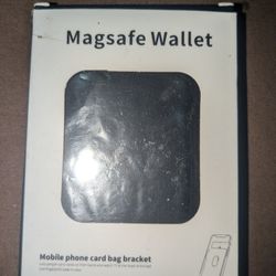 Magnetic Wallet For Your Cell Phone Black
