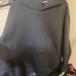Dark grey nike hoodie