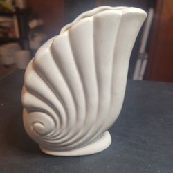 Vintage Seashell Planter