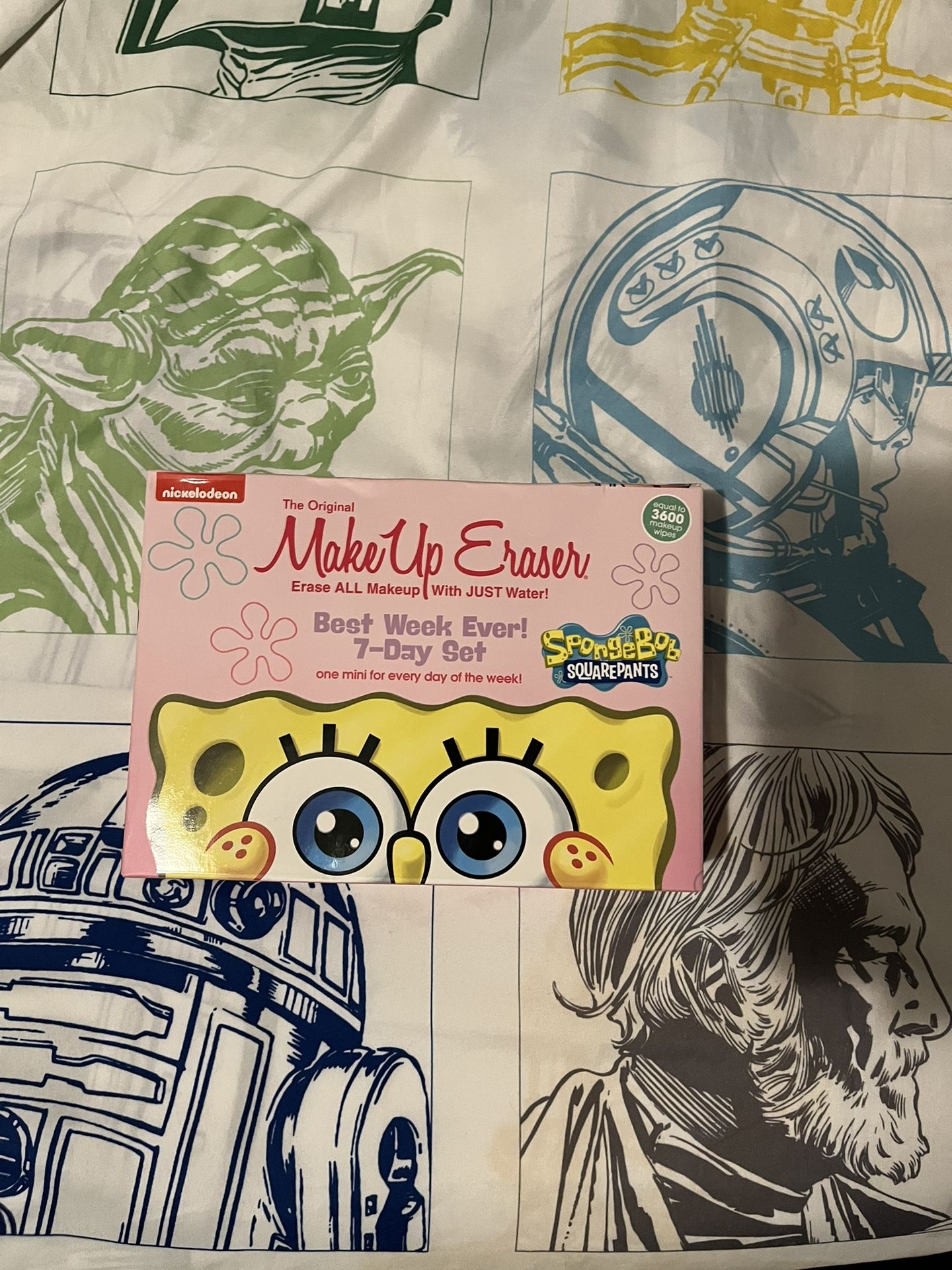 New SpongeBob Square Pants Makeup Eraser