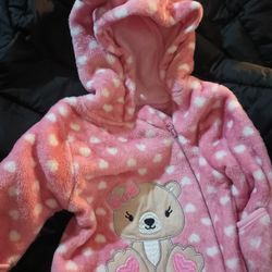 Hooded Fleece Onesie 