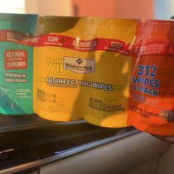 4 PACK CLEANING WIPES ONLY $20