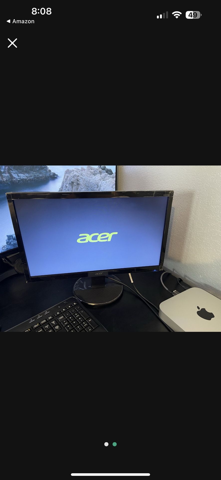 20 Inch Acer HD Led Monitor