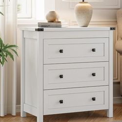 2 NEW IN BOX WHITE NIGHTSTANDS 