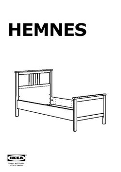 IKEA Hemnes Twin Bed