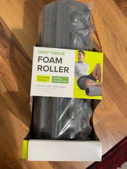 Deep Tissue Foam Roller Extra-Firm - New and unopened