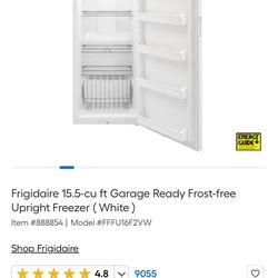 Brand New Upright Freezer Frigidaire