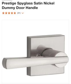 2 Pieces Inactive Knobs/ Dummy Door Handle