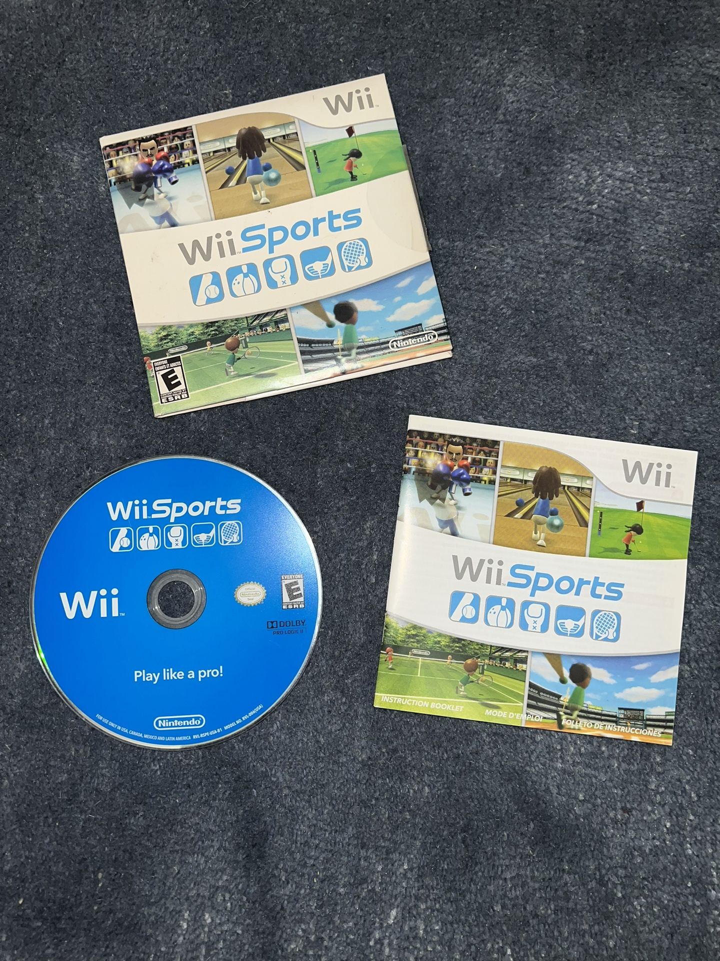 Wii Sports For The Nintendo Wii Complete