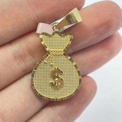 New Pendant Money Bag 14K