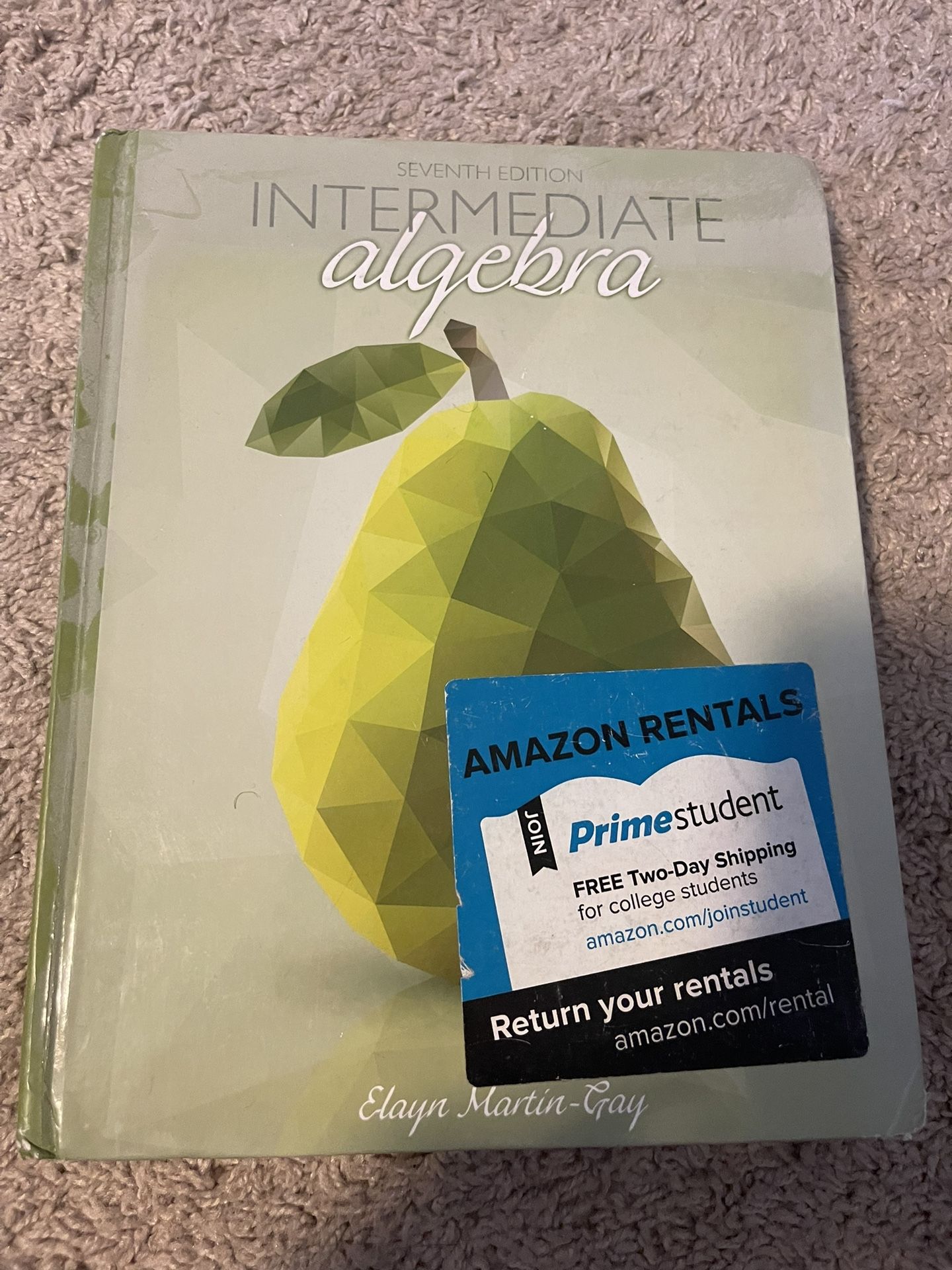 Intermediate Algebra 7th Edition