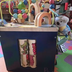 B. Toys Wooden Activity Cube
