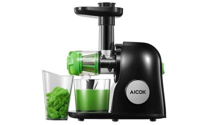 Aicok Slow Masticating Juicer Extractor Cold Press Juicer Easy Clean