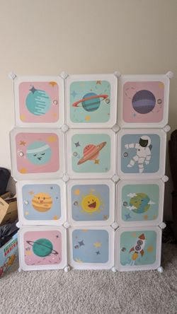 Storage cube organizer