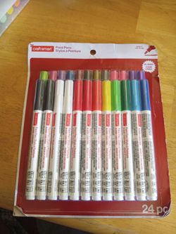 Craft Smart Oil-Based Paint Pens 24pc