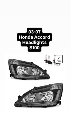 03-07 Honda Accord Headlights $100
