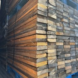 Lumber Pallet Rack Shelving 2by6by48 In Long $2.99 Each