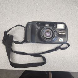 Vintage Camera With Film