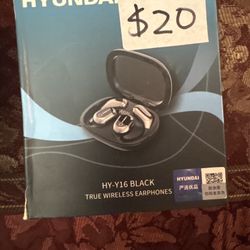 Hyundai Hy-16 Black True Wireless Earphones