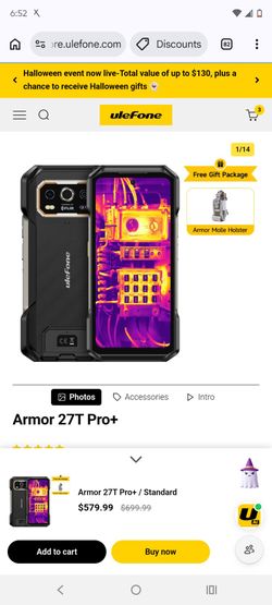 Ulefone 27T pro plus cell phone
