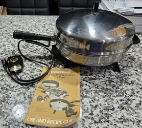 Farberware 12-inch Stainless Steel Electric Skillet Model 312-B