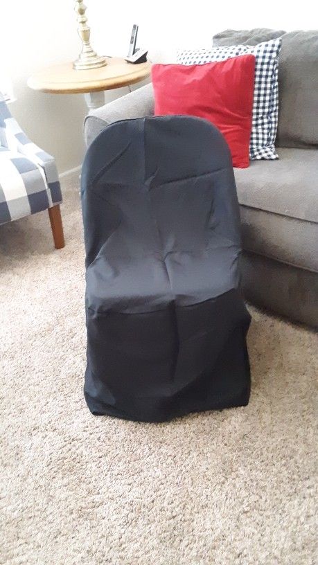 Black Folding Chair Covers